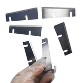 Custom Size Food Chicken Industrial Poultry Leg Wing Cutting Machine Blade Knife Marel Compatible For Slaughtering Line