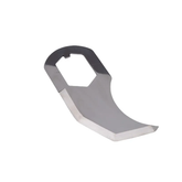 Food Processing Machinery Parts Curved Meat Cutting Blade Meat Rotary Cutter