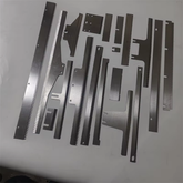 Custom High Efficiency Stainless HSS Serrated Blade for Industrial Food Packaging Machinery Durable Machine Parts