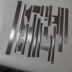 Custom High Efficiency Stainless HSS Serrated Blade for Industrial Food Packaging Machinery Durable Machine Parts