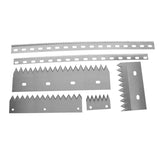 Food Bags Long Serrated Sealing Cutting Packaging Machine Serrated Knives Toothed Blade Bag Packing Machinery Cutting Blades