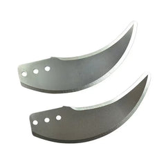 Food Processing Machinery Parts Curved Meat Cutting Blade Meat Rotary Cutter