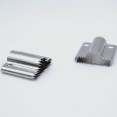 Customized High-Grade 40X35X0.5mm Steel Bag Handle Punch Blade for Packaging Machinery Parts