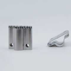 Customized High-Grade 40X35X0.5mm Steel Bag Handle Punch Blade for Packaging Machinery Parts