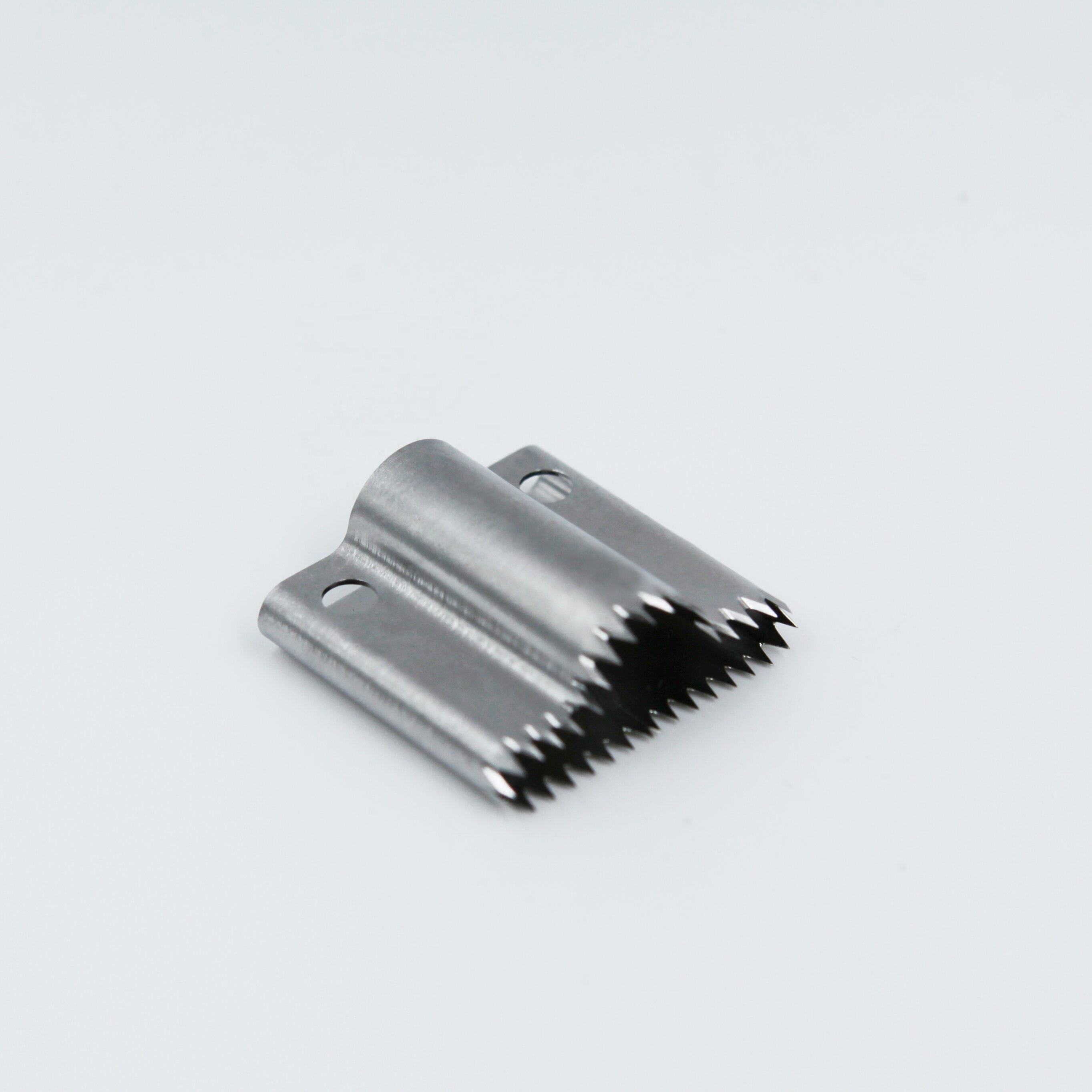 Customized High-Grade 40X35X0.5mm Steel Bag Handle Punch Blade for Packaging Machinery Parts