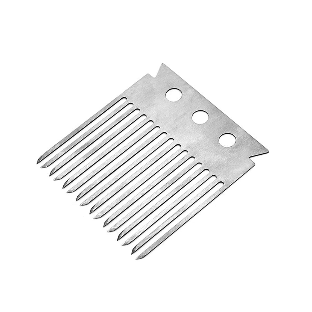 Special Shaped Blades Stainless Steel Food Knives, Long Strip Tooth Knives Crushing Blades, Alloy Small Blades