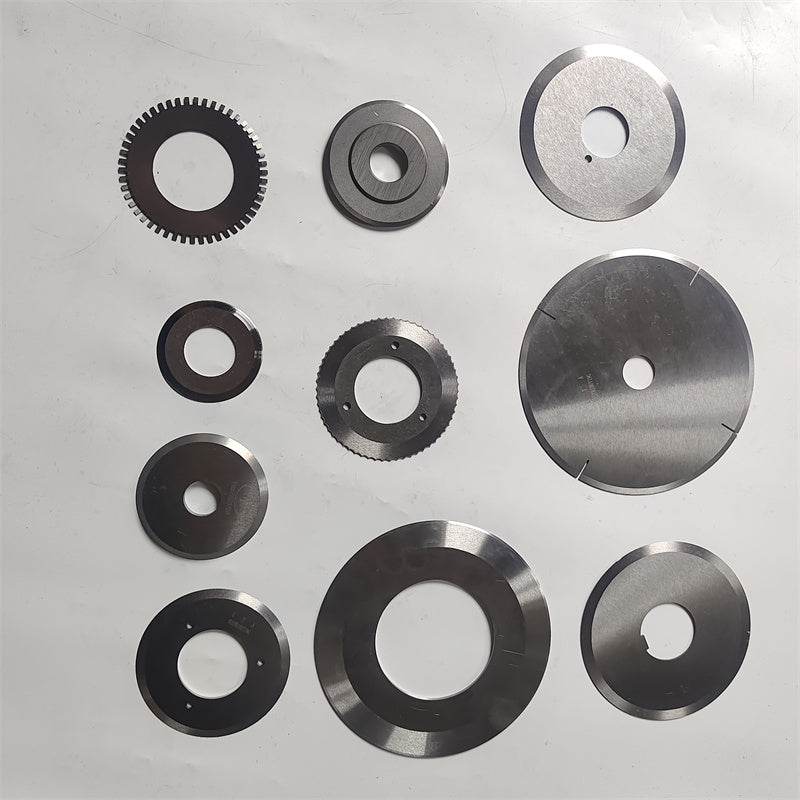 Strapping machine blade tube cloth large circular knife cutting bundle circular blade With long service life