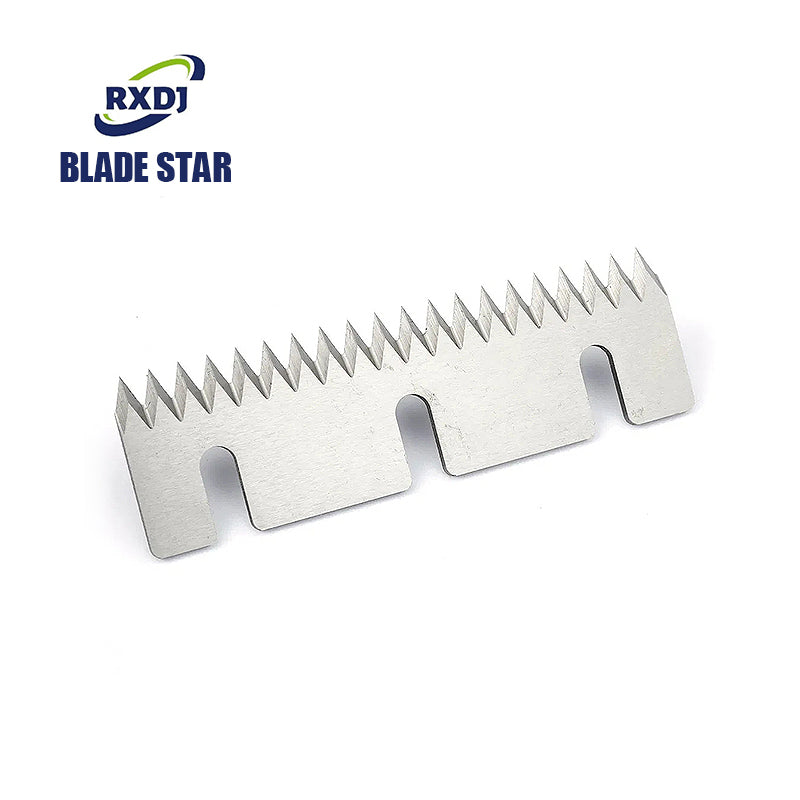 Wear resistant packaging machine special sharp high-speed steel toothed blade special for tape packaging
